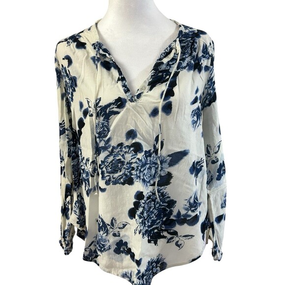 LOGG‎ Label Of Graded Goods Tunic Top Long Sleeves Sz S - Picture 1 of 4